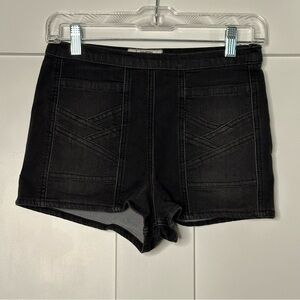 Free People Stylish Black Denim Women Shorts